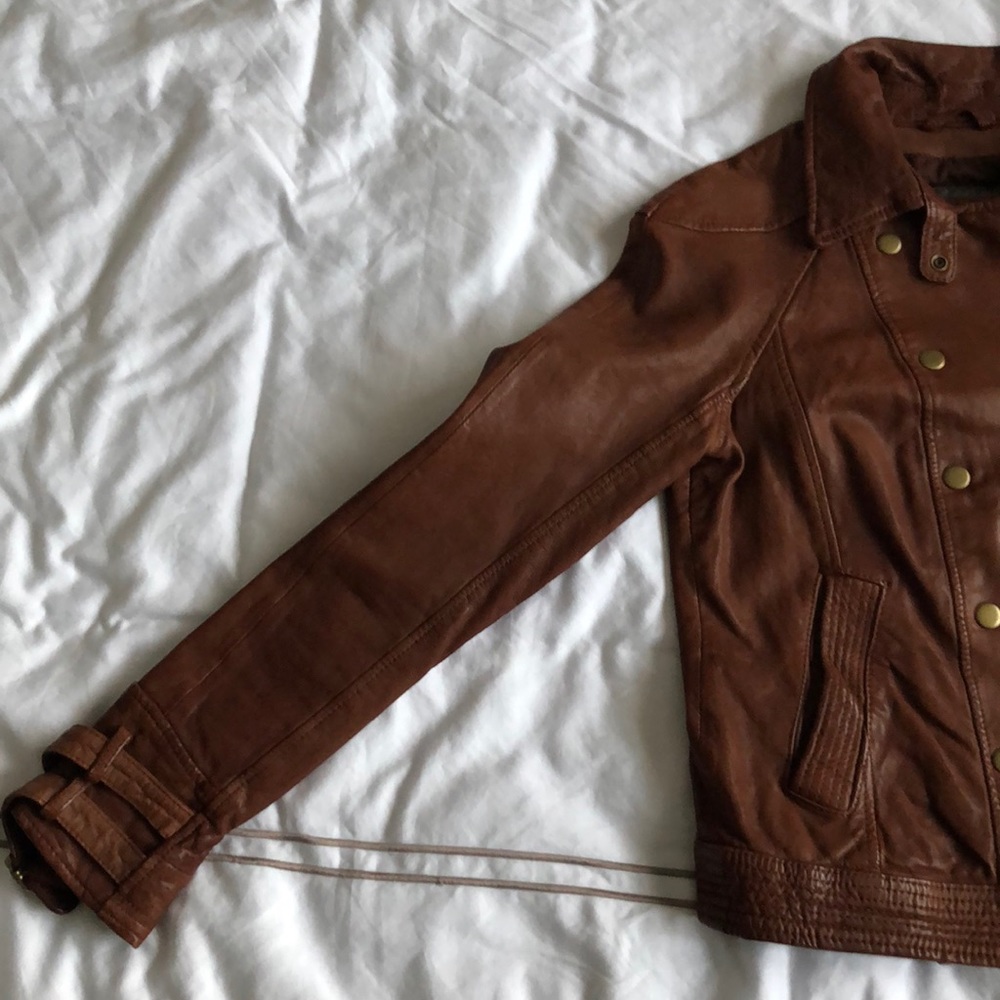 madewell wearmaster leather jacket - Picture 2 of 11